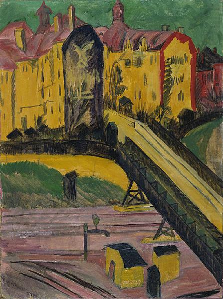 Ernst Ludwig Kirchner View from the Window china oil painting image